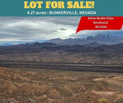 Hunting Property for sale in Clark County, Nevada