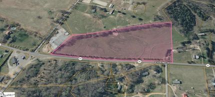 Land for sale in Laurens County, South Carolina