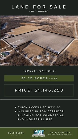 Undeveloped Land for sale in Webster County, Iowa