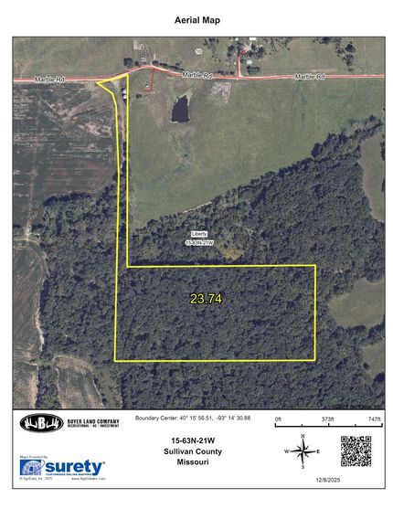 Land for sale in Sullivan County, Missouri
