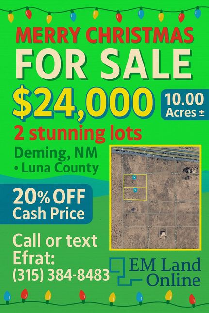 Land for sale in Luna County, New Mexico