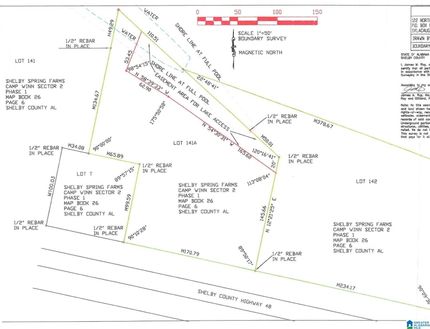 Homesite for sale in Shelby County, Alabama