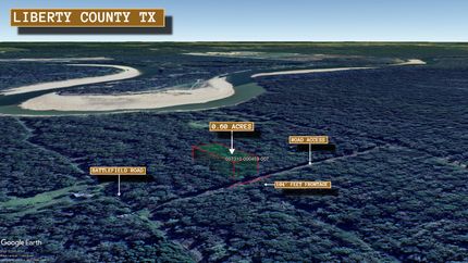 Land for sale in Liberty County, Texas