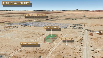 Homesite for sale in Pinal County, Arizona