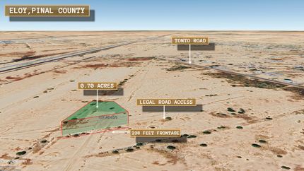 Undeveloped Land for sale in Pinal County, Arizona
