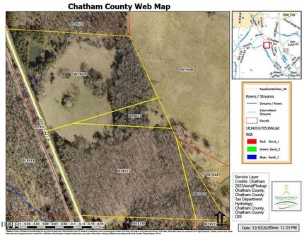 Land for sale in Chatham County, North Carolina