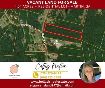 Land for sale in Stephens County, Georgia