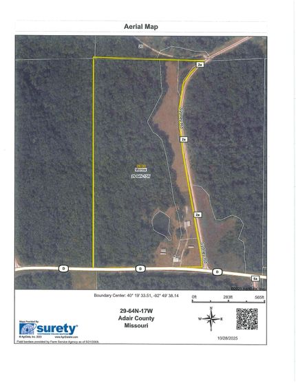 Land for sale in Adair County, Missouri