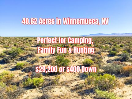 Land for sale in Humboldt County, Nevada