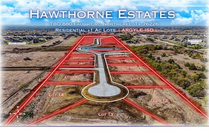 Homesite for sale in Denton County, Texas