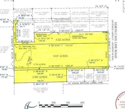 Land for sale in Livingston Parish, Louisiana