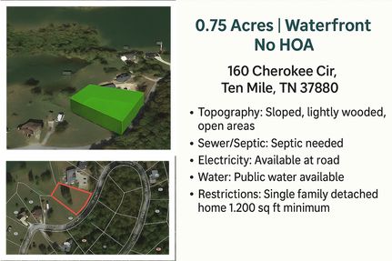 Undeveloped Land for sale in Roane County, Tennessee