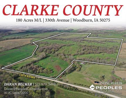 Land for sale in Clarke County, Iowa