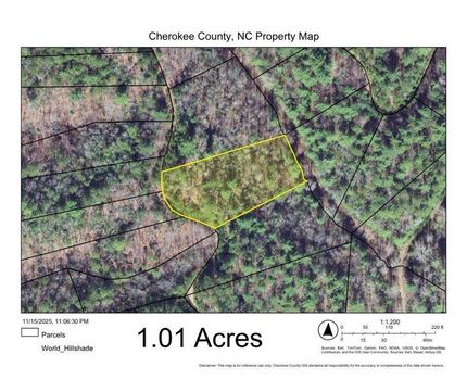Homesite for sale in Cherokee County, North Carolina