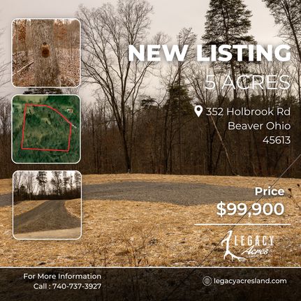 Homesite for sale in Pike County, Ohio
