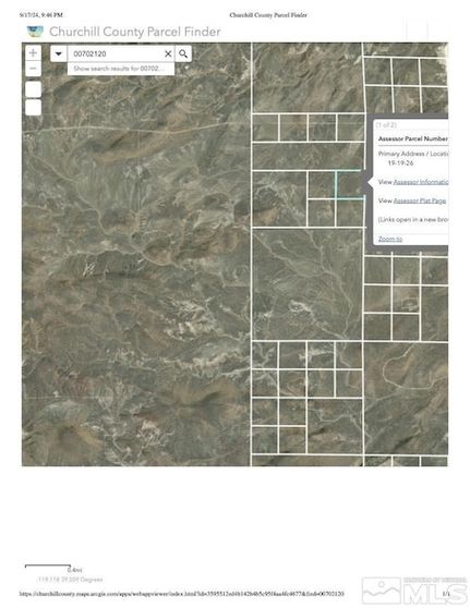 Undeveloped Land for sale in Churchill County, Nevada