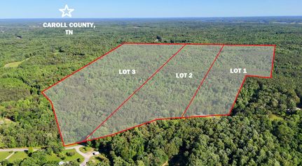 Land for sale in Carroll County, Tennessee