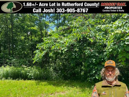 Land for sale in Rutherford County, North Carolina