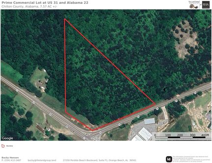Land for sale in Chilton County, Alabama