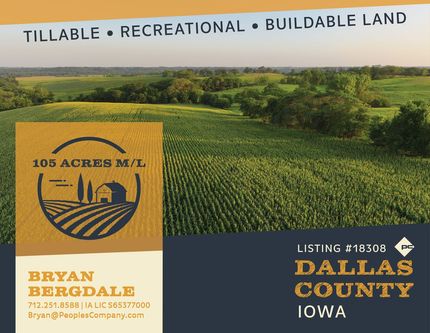 Land for sale in Dallas County, Iowa
