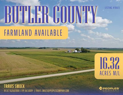 Land for sale in Butler County, Iowa