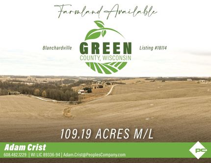 Land for sale in Green County, Wisconsin