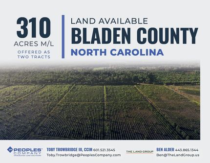 Undeveloped Land for sale in Bladen County, North Carolina