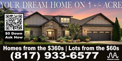 Homesite for sale in Johnson County, Texas