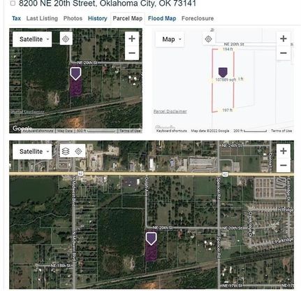 Land for sale in Oklahoma County, Oklahoma