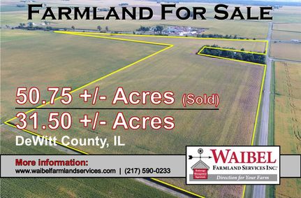 Land for sale in DeWitt County, Illinois