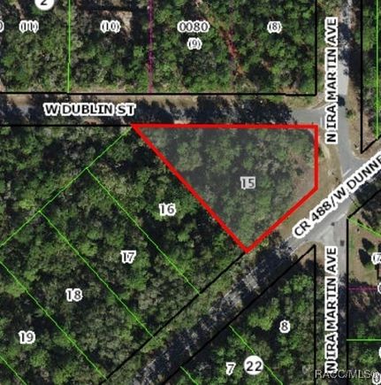 Homesite for sale in Citrus County, Florida