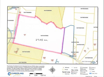 Land for sale in Cumberland County, North Carolina