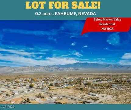 Land for sale in Nye County, Nevada