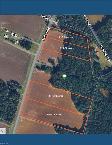 Land for sale in Surry County, Virginia