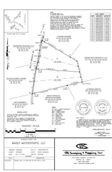 Land for sale in Cherokee County, South Carolina