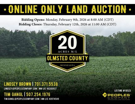 Farm and Ranch for sale in Olmsted County, Minnesota