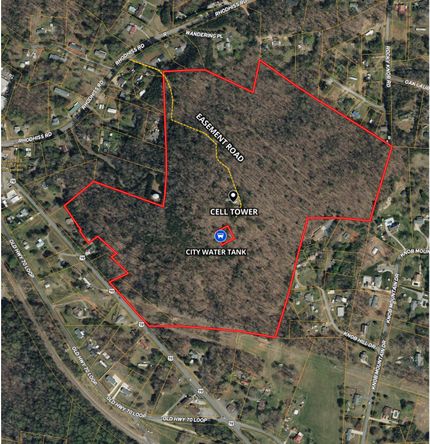 Land for sale in Burke County, North Carolina
