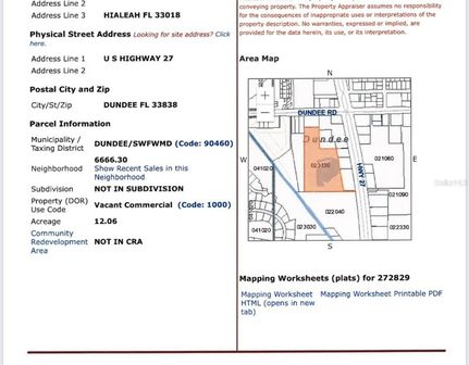 Land for sale in Polk County, Florida