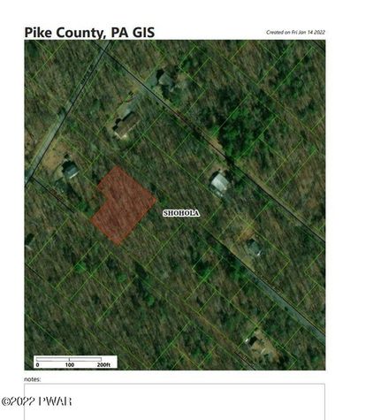 Homesite for sale in Pike County, Pennsylvania