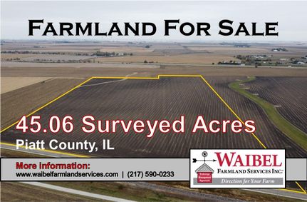 Land for sale in Piatt County, Illinois