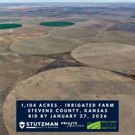 Land for sale in Stevens County, Kansas