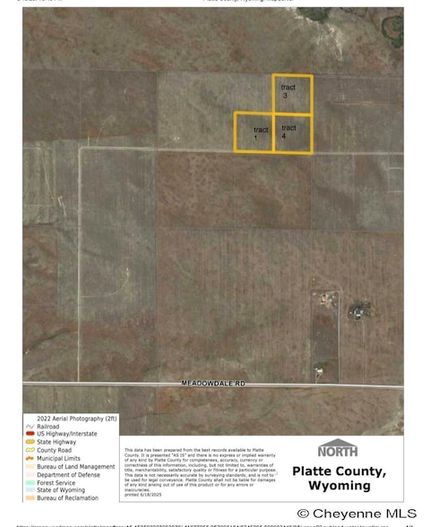 Land for sale in Platte County, Wyoming