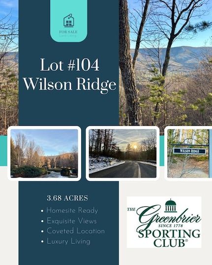 Homesite for sale in Greenbrier County, West Virginia