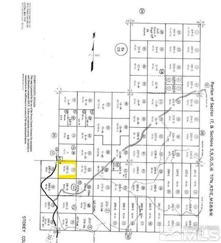 Land for sale in Storey County, Nevada