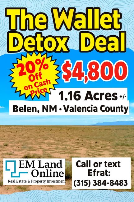 Land for sale in Valencia County, New Mexico