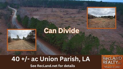 Land for sale in Union Parish, Louisiana