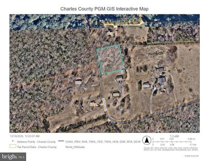 Homesite for sale in Charles County, Maryland
