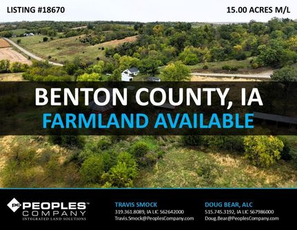Farm and Ranch for sale in Benton County, Iowa