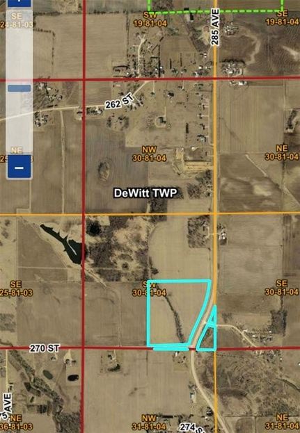 Land for sale in Clinton County, Iowa