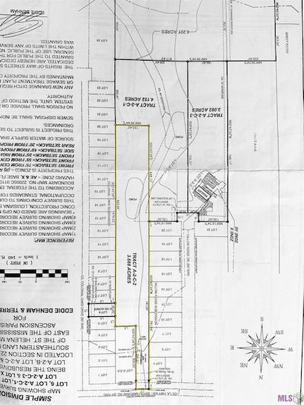 Land for sale in Ascension Parish, Louisiana